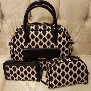Vera Bradley Ikat Spots Bag/Wallet/Cosmetic